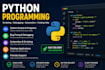 do python programming, debugging, and coding tasks