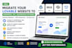 migrate your lovable website to wordpress, wix, squarespace or weebly