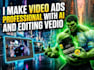 create cinematic end cgi product animation 3d commercials ads