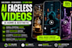 create hook viewers, retain viewers, video bundle, aesthethic faceless, ai asmr