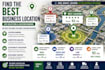 perform business location and site selection analysis using gis