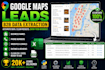 scrape google maps to extract targeted b2b business leads