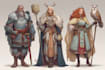 dnd character art and dnd character art