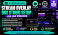 setup streamlabs stream overlay obs studio setup for live streaming