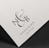 design elegant wedding logo, initials and monogram