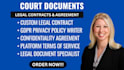 write legal contracts and agreements
