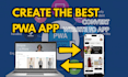 develop custom pwa progressive web app with offline access push notifications