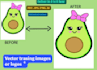 make vector images and logo convert to vector images