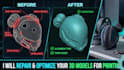 provide functional 3d modeling, stl repair, and slicing for 3d printing
