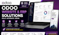 design and develop a professional odoo website with erp integration