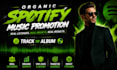 do spotify album promotion, spotify music track promotion