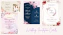 make beautiful digital wedding invitation cards