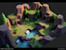 design 2d,3d game environments, assets