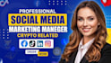 be your farcaster crypto marketing manager web3 ai nft token dao crypto content