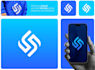 design a modern tech startup, saas and security logo