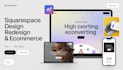 design squarespace website squarespace website redesign square website design