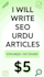 write professional urdu articles and blog posts