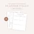 create printable and editable canva planners, journals and digital templates