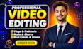 edit your vlogs, reels, podcasts, travel and all type of videos in just 24
