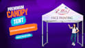 design canopy tent, and rollup banner