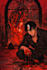 create a dark cinematic anime illustration