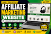 create travel affiliate website or amazon affiliate website in wordpress