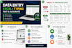 copy writing and data entry