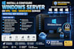install and configure windows server on vds server vps dedicated server with rdp