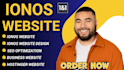 do ionos website, ionos website redesign, ionos SEO, business site setup