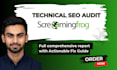 technical SEO audit screaming frog crawl and website audit report