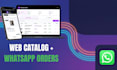 create a responsive web catalog with whatsapp order integration