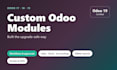 develop or customize odoo modules for odoo 17, 18 and 19