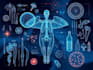 do medical diagram and scientific image illustration