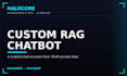 build a custom rag ai chatbot trained on your documents