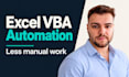 fix and build excel vba macros for your workflow