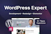 do website development, redesign website, wordpress website, wordpress expert