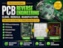 do pcb reverse engineering, pcb cloning, pcb design, pcb layout schematic design