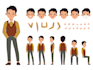 create 2d character animator puppet