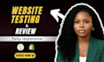 do QA testing, usability testing and website review to improve your website