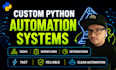 automate reports, files, and business processes with python