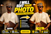 professionally edit your photos and retouch your face