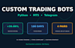 build a custom python trading bot for mt5