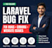 fix PHP laravel bugs, errors, and website issues