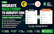 migrate mailchimp lists contacts segments tags into hubspot CRM