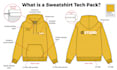 create streetwear hoodie tech pack for manufacturing