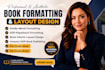 do amazon kdp ebook formatting, kindle book formatting, paperback formatting