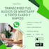 transcibo audios de whatsapp a texto en español