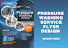 create a pressure washing flyer