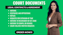 draft or proofread your legal motion or court response