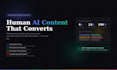 write ai prompts, human content, voiceover script and linkedin bio